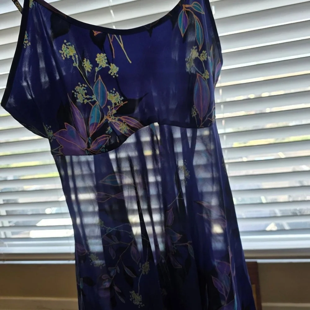 Vintage Blue Fairy Babydoll Slip Dress. Size Medium <3